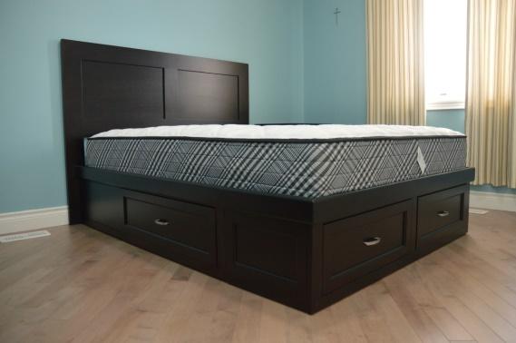 another nice storage bed