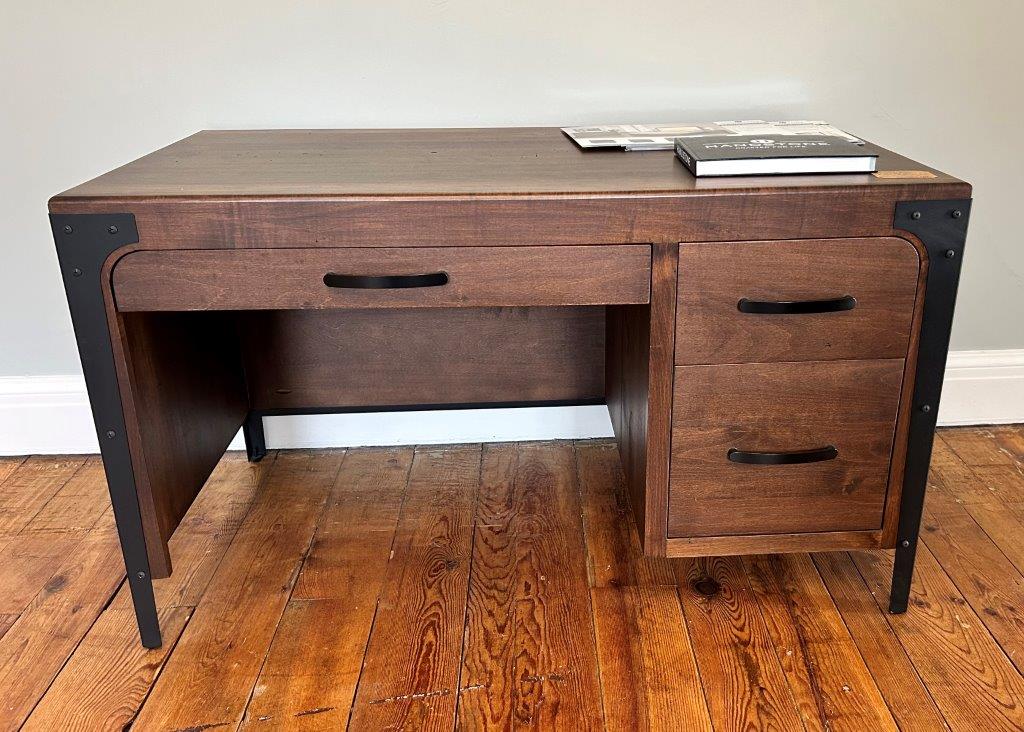 Portland Desk Single Pedestal Executive Desk » Anne-Quinn Furniture