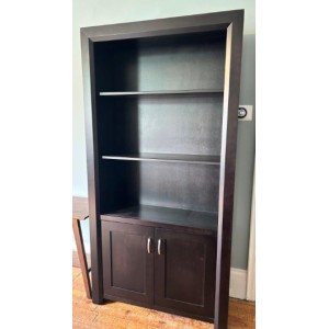 Contempo 80” Bookcase with Doors
