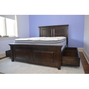 Storage Bed Toronto – Made in Canada – Solid Wood