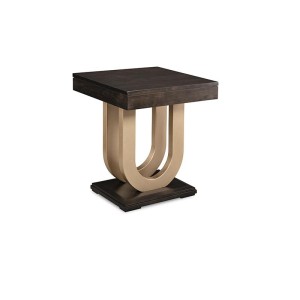 Contempo Assorted Metal Curve End Tables